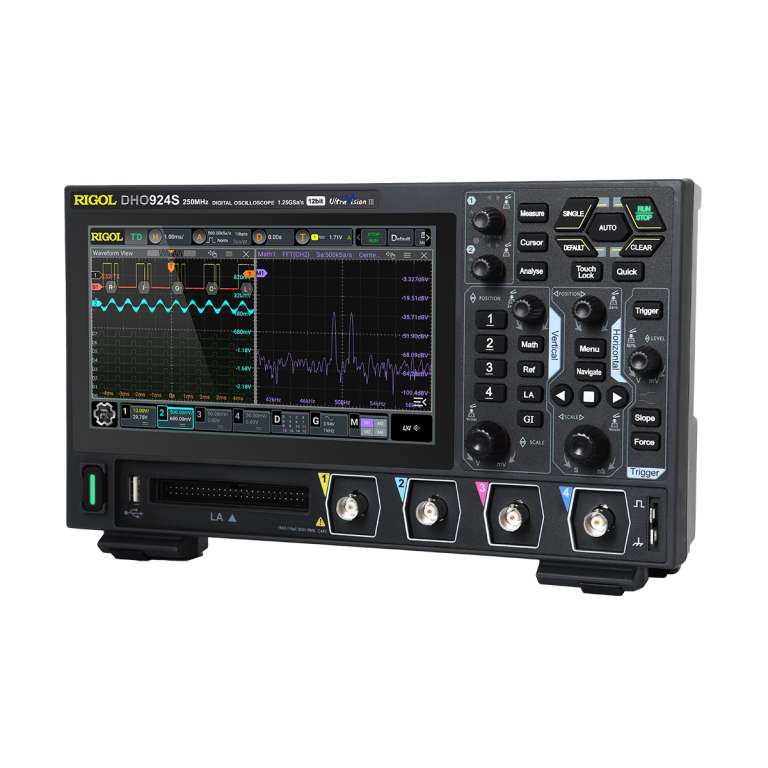 리골 RIGOL DHO914S 4채널 125MHz 1.25GSa/s 12비트 오실로스코프 신호발생기 1CH – 리골(RIGOL ...
