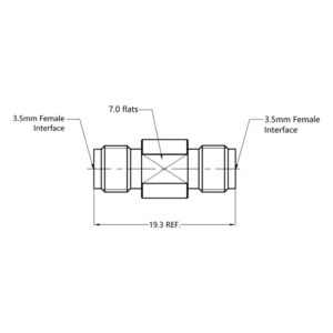 RIGOL AD-3.5F-3.5F-L-26G drawing
