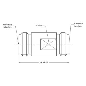 RIGOL AD-NF-NF-L-18G drawing