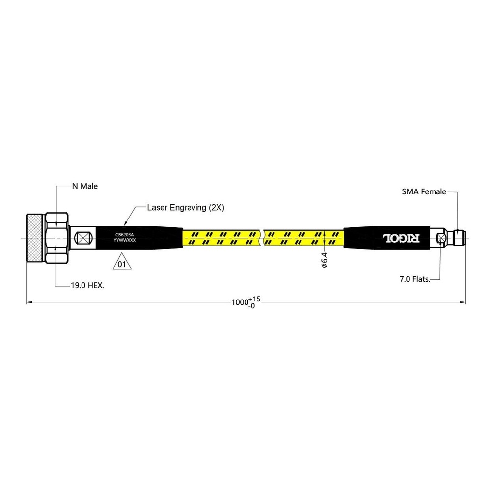 RIGOL CB6203A drawing